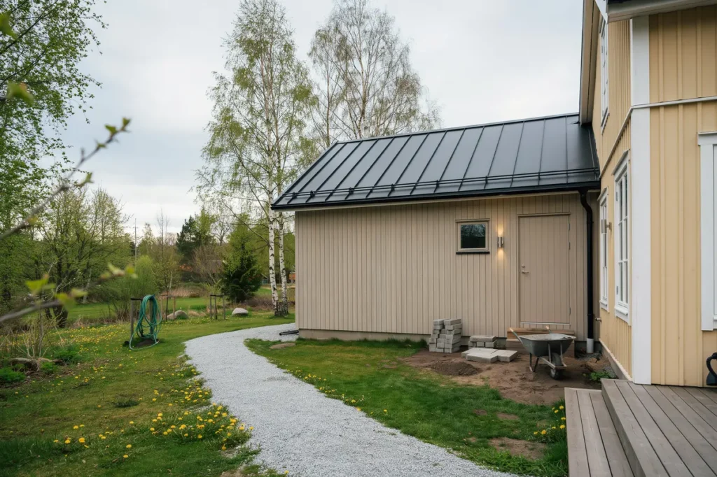 bygga attefallshus p tomten regler kostnader och smart planering f r villa gare