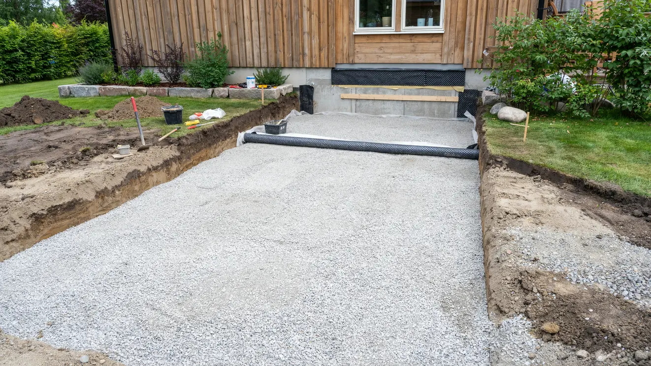 renovera kallare dranera husgrund alingsas vastergotland